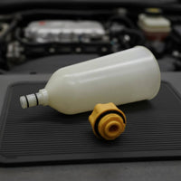 17 Pieces Engine Oil Funnel Kit Long-Lasting Engineering Plastic Car Oil Filler Funnel Set Fluid Change Tool Anti-Static