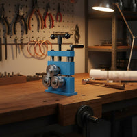Circlet and Bracelet Bender Easy To Operate Jewelry Bending Machine Hand Crank Rolling Machine Labor-Saving Bracelet Bending