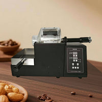 Temperature Control Electric Coffee Bean Roaster Beginner Friendly Coffee Bean Roaster Transparent Lid for Beginners