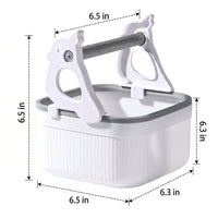 PP Material Parrot Stand with Tray Base, Tabletop Wood Parrot Bird Perch, Training Stand and Play Stand for Small Medium Parakeets Cockatiels