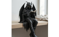 Hooded Scholar Statue Unique Scholar Figurine Intricate Ornament for Collectors