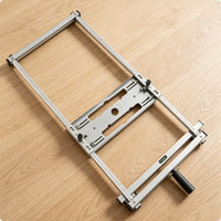 Board Cutting Guide Smooth Edge Trimming Guide Stable Alignment Carpentry Tool for Workshop