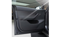 Wear-Resistant Car Door Anti-Kick Pad Custom Fit Suede Interior Protection Mat Easy to Clean Automotive Liner