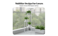 4-Tier Plant Stand Easy Assembly 4-Tier Vertical Rack Rustproof for Living Room