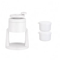 Hand-Crank Ice Crusher Compact Manual Ice Crusher Easy to Use Home Kitchen Appliance