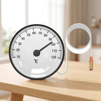 Thermometer with Coiled Measuring Tip Preciso Liquid-Expansion Thermometer Sin