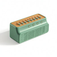 Noise Machine with Timer Compact Sound Machine with Retro Electronics for Office Workers, Light Sleepers, Desk, Bedroom, Nightstand