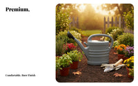 Gentle Shower Spray Plastic Watering Can with Sprinkler Head Lightweight Sprinkler Head Watering Can Leak-Proof Design Plastic Garden Water Pot Wide Mouth Opening for Gardeners, Balcony, Patio, Indoor Plants