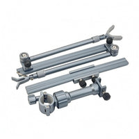 Anti-Slip Adjustable Fishing Rod Holder Screw-Locking Telescopic Rod Holder Knurled Telescopic Fishing Mount Sliding