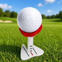 Outdoor Golf Tee with Rotating Height Adjustment Stable Adjustable Golf Tee Lightweight Indoor for Golfers