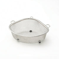 Oval Sink Strainer Basket Long-Lasting Drain Basket Rust-Resistant Mesh Colander Stable