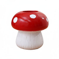 Toadstool Vase Creative Design Resin Toadstool Vase High-End Feel