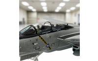 Alloy and Plastic F-14 Tomcat Fighter Jet Fragile Static Airplane Figurine Detailed Finish Aircraft Realistic Modeling for Collectors