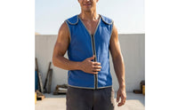 Sleeveless Cooling Vest Smooth Material Cooling Vest Lightweight Apparel for over Clothing
