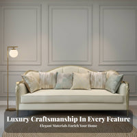 regal armrest Armrest Couch Set Light Luxury Design Living Room Furniture continental design Home Seating for Families, Homeowners, Lounge Area