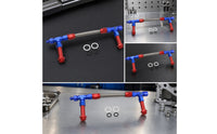 High Pressure Braided Fuel Hose Assembly Abrasion Resistant Fuel Line with AN Fittings for Engine Bay