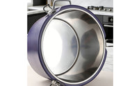 Insulated Steel Bucket Side Handles Stainless Steel Bucket Cylindrical Household Storage