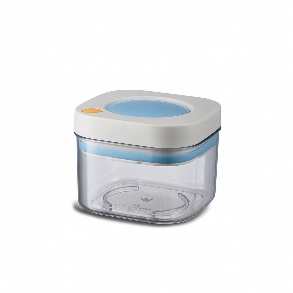 Square Food Jar with Vacuum Seal Space-Saving Vacuum Food Storage Jar Coffee Canister with Airtight Lid Leakproof