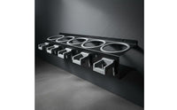 Wall Mount Spray Bottle Rack Sturdy-Duty Spray Bottle Holder Car Detailing Storage Rack Includes Mounting Hardware