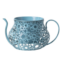 Teapot Planter Decorative Teapot Flower Pot Hollow Flowerpot for Garden, Courtyard, Living Room