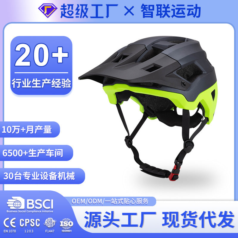 Adult Bicycle Helmet for Cycling, Mountain Biking, Off-Road, Half Shell, EPS, CPSC/CE Certified