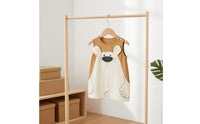 Cartoon Bear Baby Romper Korean Design Baby Romper with 3D Ears Snap Crotch