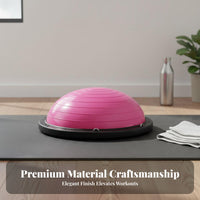 Thickened Half Balance Ball Core Strengthening Mind-Body Practice Half Ball Anti-Slip for Beginners, Kids