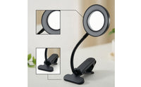 Attachable Lamp Flexible Gooseneck Lamp with Clip Handsunrestricted