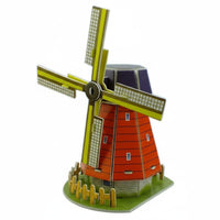 Educational Airplane 3D Brain-Teaser Interlocking Pieces DIY Aircraft Model Easy To Assemble for Children, Desk Decoration, Hobby Room