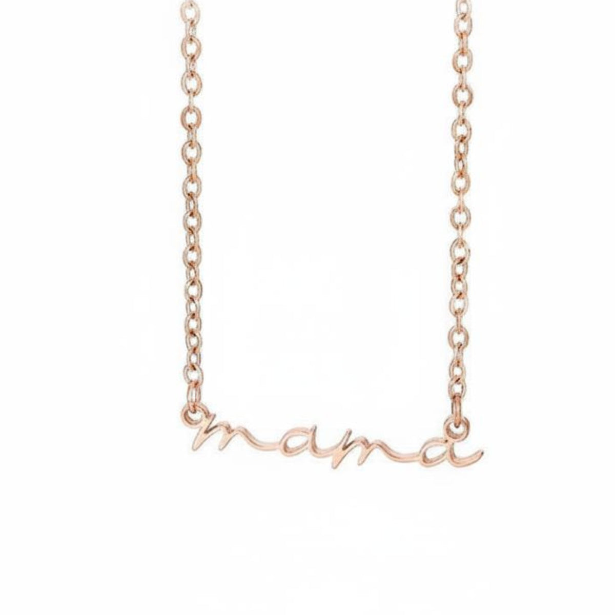 Mama Necklace Stainless Steel Adjustable Chain Elegant Gift for Mothers
