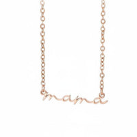 Mama Necklace Stainless Steel Adjustable Chain Elegant Gift for Mothers