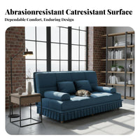 Fold-foldable Sofa Bed two-in-oneUse transformable Couch Foldable Design Indoor Furniture for Apartment Dwellers, Guests, Living Room, Small Spaces, Home Office