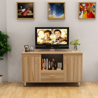 Contemporary Television Cabinet Compact Floor TV Cabinet Sturdy Construction Small Entertainment Center with Versatile Storage and Durable Material Suitable for Gift Giving Home Decoration Bedroom Organization Living Room Furniture Hallway Storage