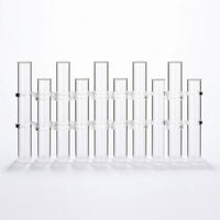 Modular Glass Test Tube Vase Minimalist Test Tube Vase Elegant Propagation Station Transparent for Windowsill