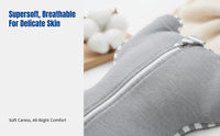 Infant Sleeping Bag, All-Season Cotton Swaddle, Anti-Kick One-Piece, Baby Pouch