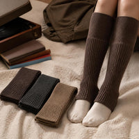 Women's Wool Leg Warmers for Winter Boots and Slippers