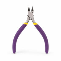 Precision Single-Blade Side Cutter with Blade Cover Ultra-Thin Sprue Cutter Sharp Pliers Lightweight for Hobbyists