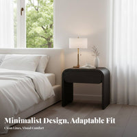 Vintage design Multi-Drawer Nightstand with Shelf Minimalist Look Single-Drawer Table with Shelf Sturdy frame Bedside Cabinet Easy to Clean for Apartment Dwellers, Homeowners, Bedroom, Living Room, Entryway, Hallway