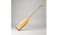 Dragon Boat Paddle Varnished Wooden Paddle Oar Traditional Reinforced for Paddlers, Training