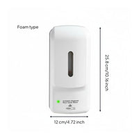 Large Capacity Automatic Foam Dispenser 1000 Ml Touchless Soap Dispenser Even Dispensing for Facility Managers, Public Restroom