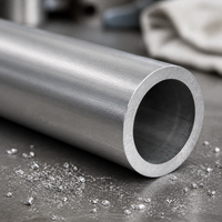 6063-T5 Aluminum Round Tube for Decoration and Bending, Various Alloys Available