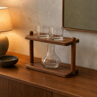 Coffee Station Organizer Sturdy Tabletop Mug Organizer Versatile Household Storage for Countertop