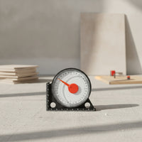 Accurate Angle Gauge with Bubble Level Compact Angle Locator with Base Portable Slope Measuring Tool Lightweight for Woodworkers