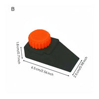 Multi-Shape Design Sandpaper Holder Assorted Shapes 3D Printed Sanding Grip Interchangeable for Model Makers, Surface Finishing, Woodworking