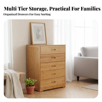 Modern Simple Design Multi-Level Drawer Chest Large Capacity Storage Furniture Sturdy and Long-Lasting Home Furnishing Easy to Clean for Families, Homeowners, Adults