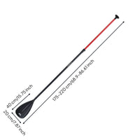 Long-Lasting Aluminum SUP Paddle Travel Friendly Adjustable SUP Paddle
