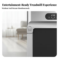 Foldable Treadmill Space Saving Portable Electric Treadmill Silent Home Running Machine for Apartment, Office