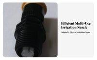 Dust Suppression Adjustable Scattering Sprinkler Nozzle Uniform Watering Atomizing Spray Head Easy Installation for Farm, Garden, Greenhouse