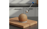 Labor Saving Manual Coconut Opener Food Grade Coconut Punching Tool Easy to Use Rust Resistant for Fruit Shop Personnel