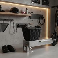 Universal Fit Electric Scooter Pet Basket Optional Liner Electric Bicycle Foot Pedal Basket for Outings, Commuting